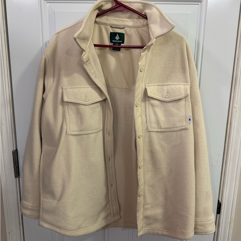 Cream Button Down Shirt by